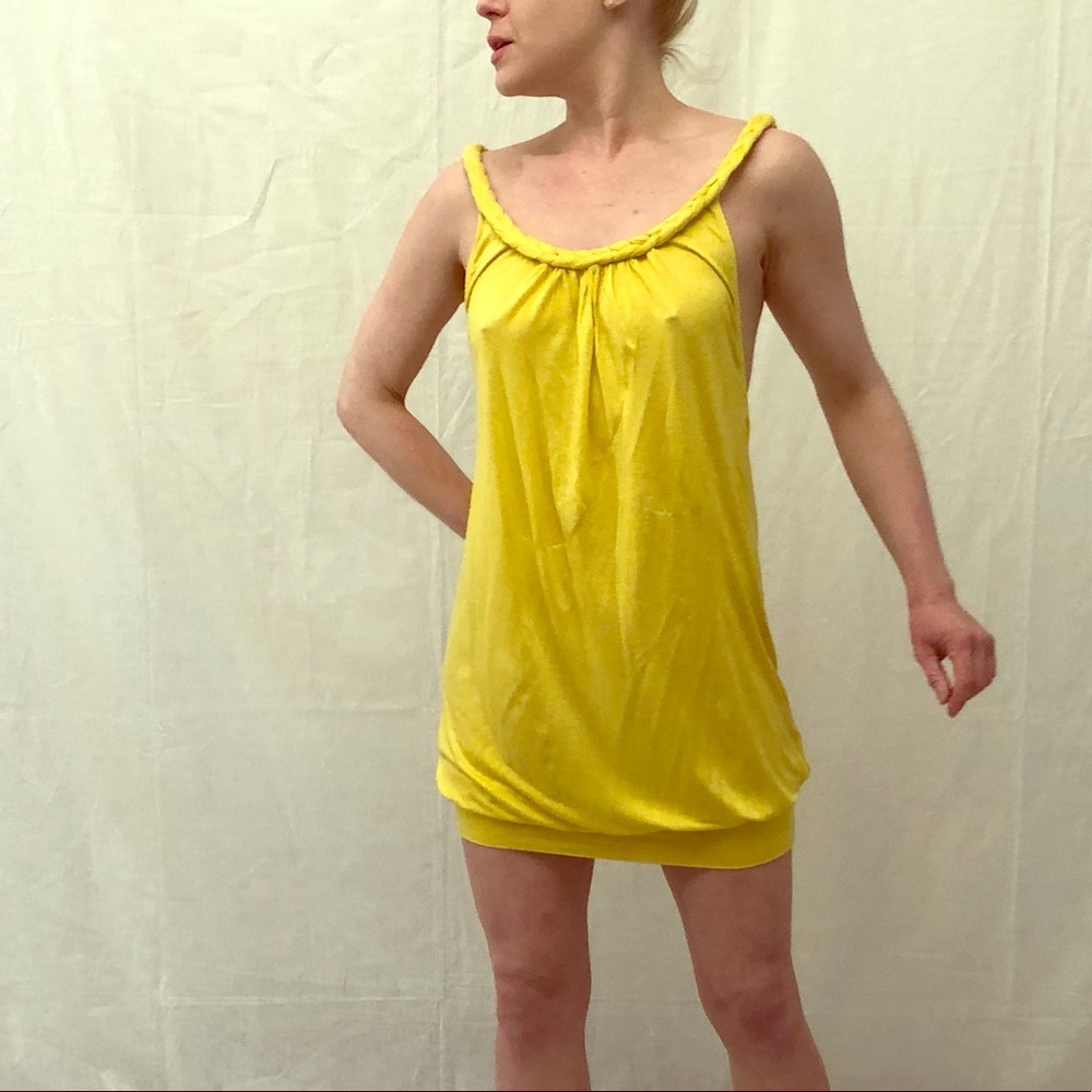 Yellow Mini Dress or Tunic